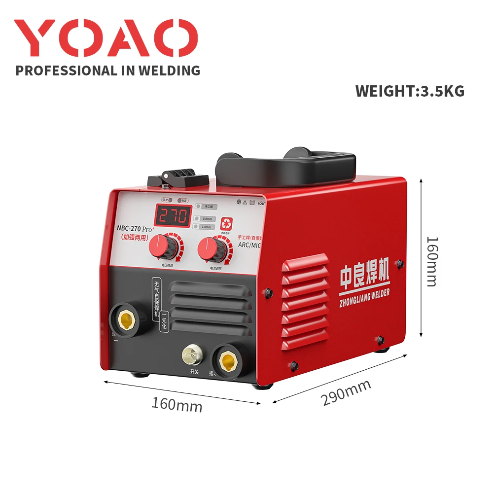 co2 soldadora mig/mag Inverter 270 welder without gas other welding equipment