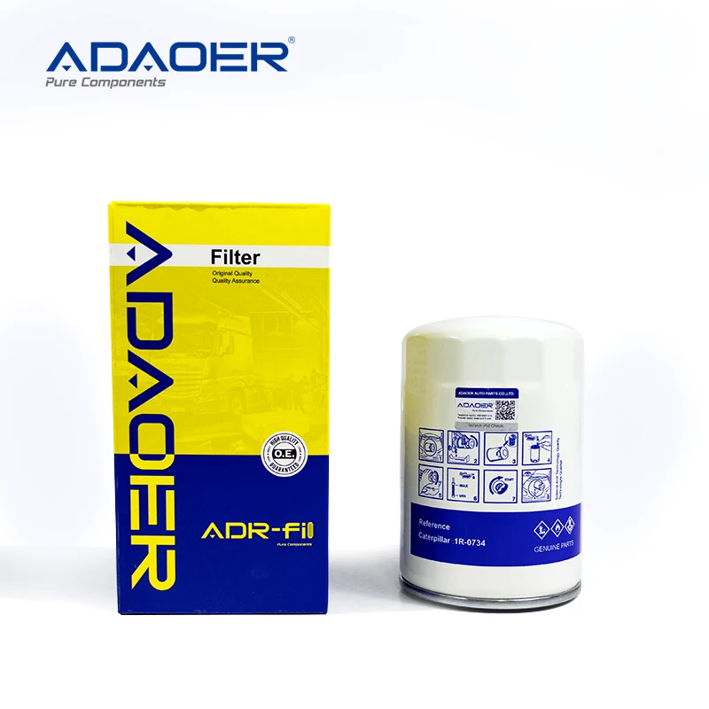 1R-0734 8888667 1039208 711922 11700375 engine oil filter for cat caterpillar  6.0541.18.8.0009  40150-30370-71