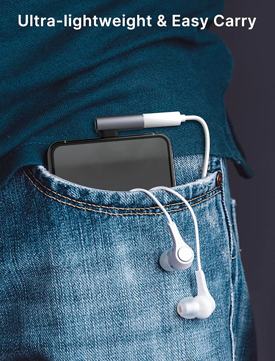 JSAUX USB C to 3.5mm Audio Headphone Adapter Wholesale USB C to Aux Jack Adapter