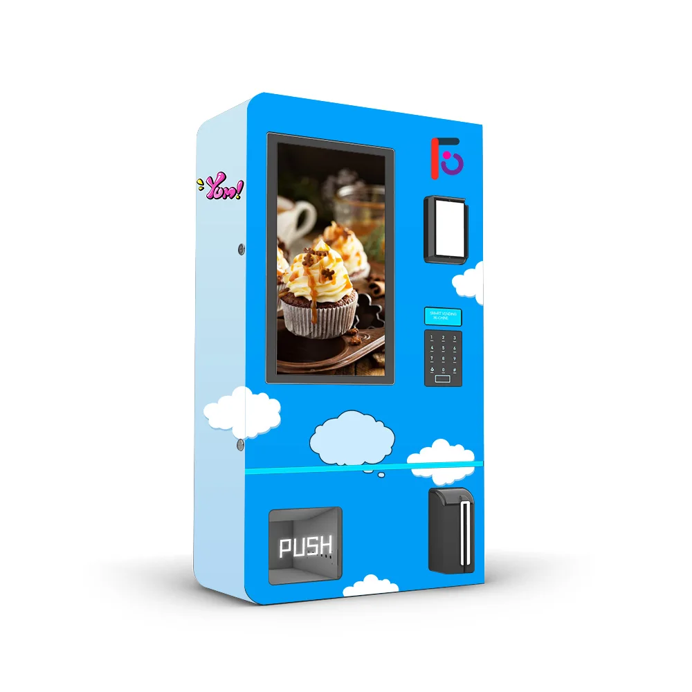 Fully Automatic Touch Screen Credit Card Tabletop Wall-Mounted Drink and Snack Vending Machine for Store Shopping Mall