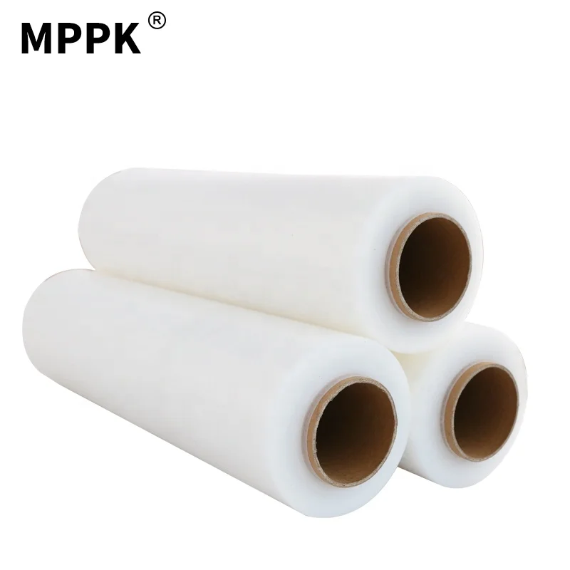 Rain Resistant High Tensile Strength Industrial Cling Film 0.02mm thick Pallet PE Stretch Film