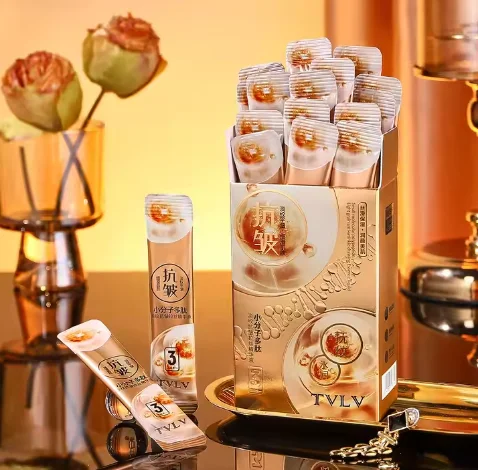 Hot selling serums Anti-Wrinkle Light Grain facial serum  Female Face OEM ODM Containing Hyaluronic Acid Liquid for face care