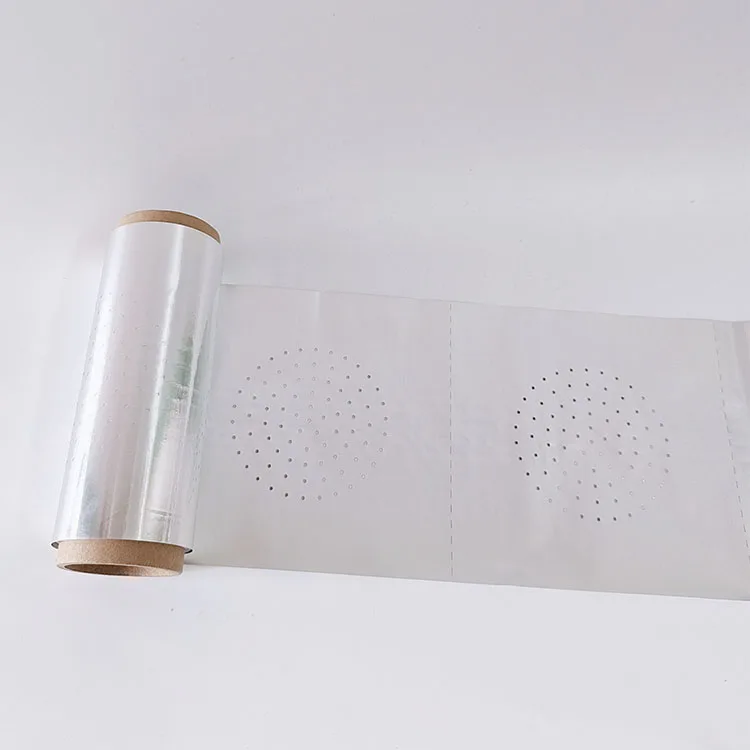 12cm*12m 35 microns Pre-punched Aluminium Foil for Shisha with Hole Round Hookah Foil Aluminum Sheets with Hole