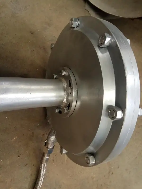 High temperature resistance resonant cavity type sonic soot blower for boiler