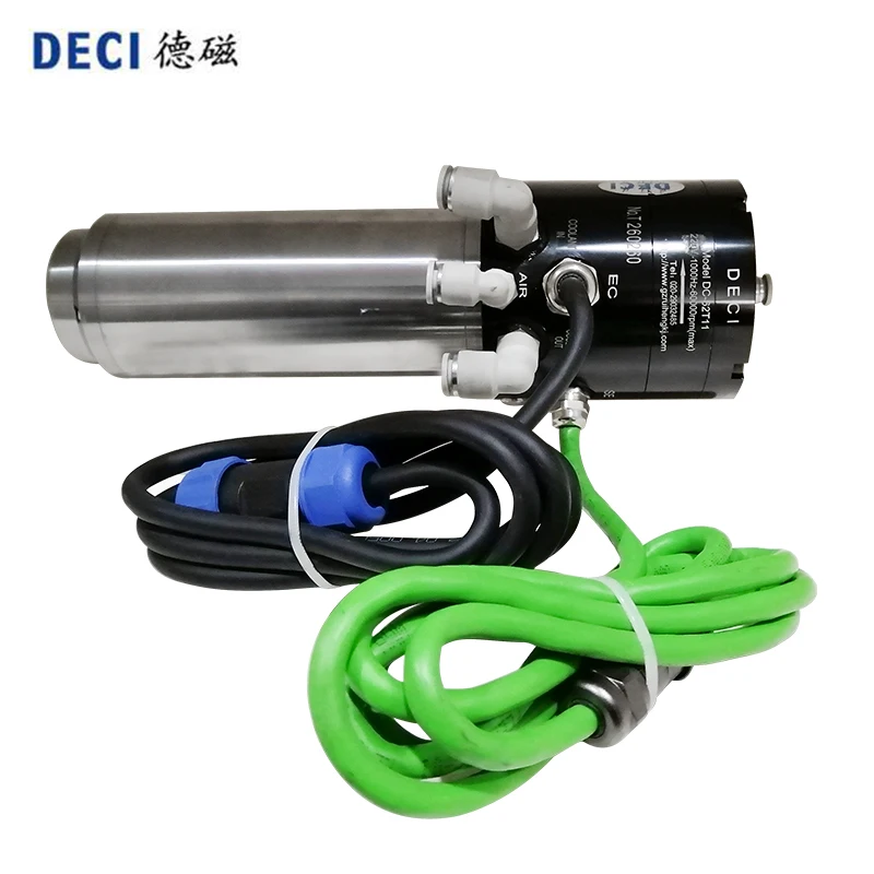 
DECI high precision atc water cooled 60000rpm 200V 1.8KW machine tool milling spindle motor 