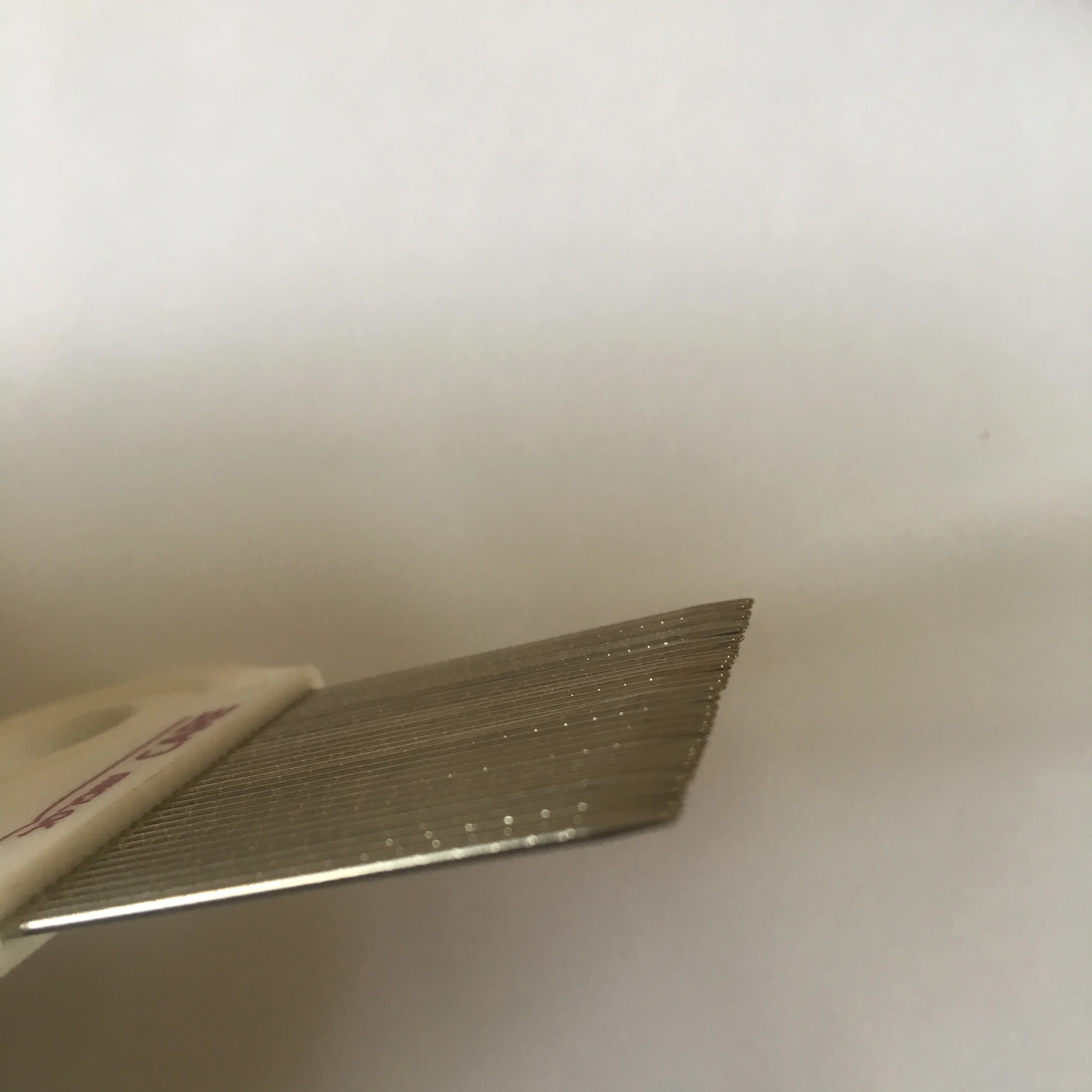 Double Stripes Stainless Steel Pins Girl Hair Cleaning Lice Nit Louse Tick Flea Removing Comb With Magnifier Len