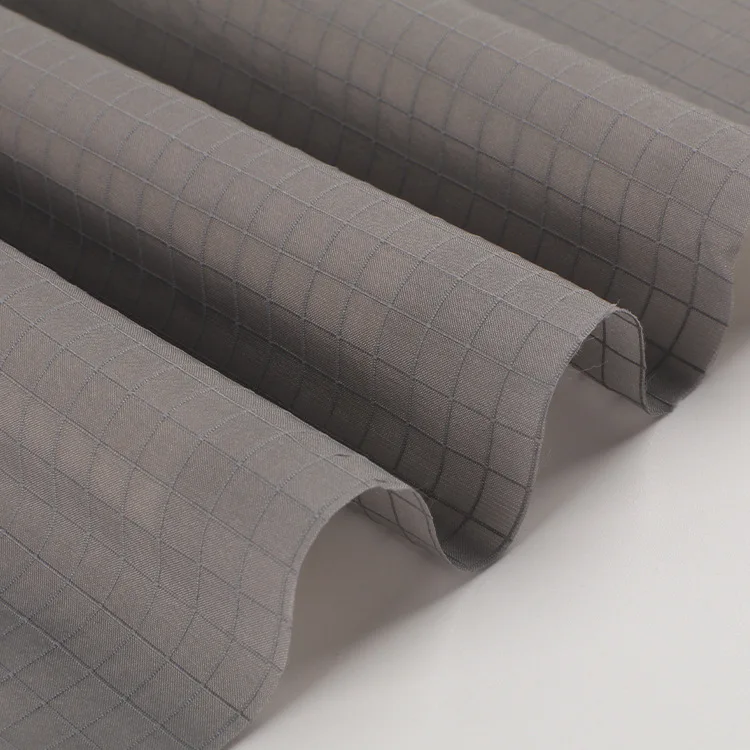 Anti UV Sunproof 70DD 190T 210T  rip stop nylon taffeta fabric for Summer coats