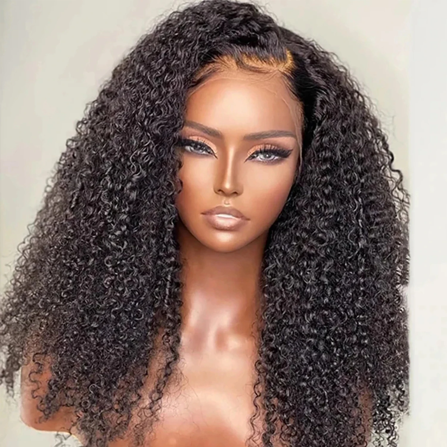 13*4 Lace Front Wigs Hd Human Hair Full Frontal Curly Short Bob Wig 100% Remy for Black Brazilian Women