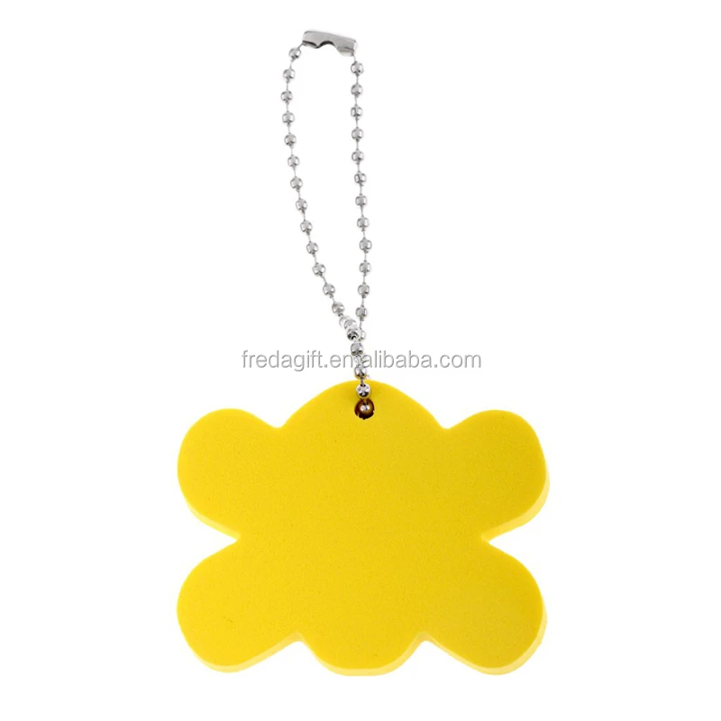 EVA key chain for children toys and gifts/eva foam flip flop keychain with custom logo