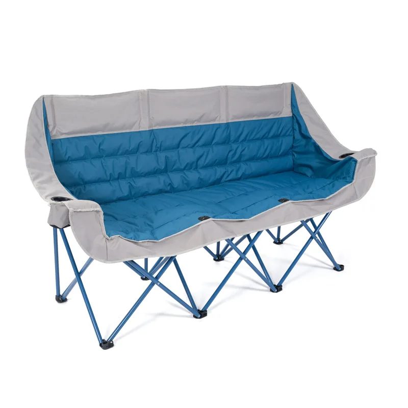 Hot Sale High Quality Three Person Camping Chair Adjustable Camping Chair