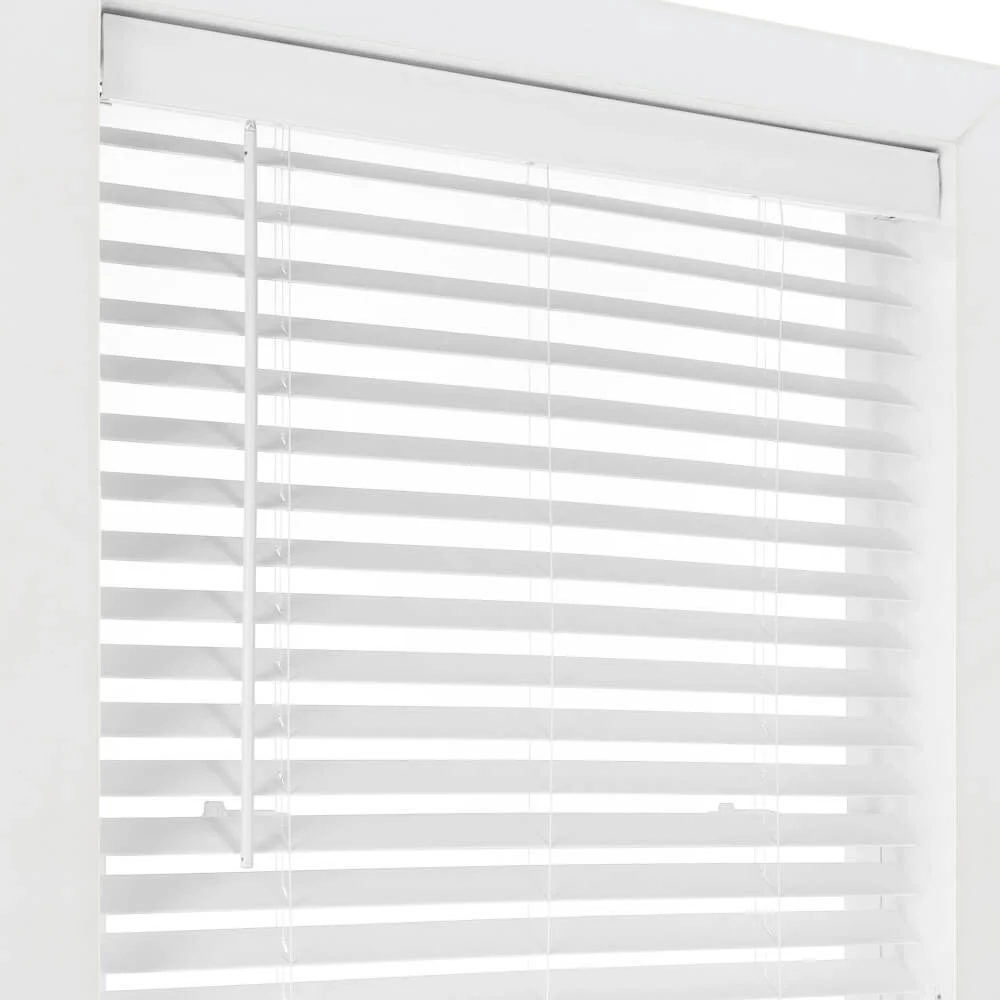 High quality smart motorized shades faux wood window blinds