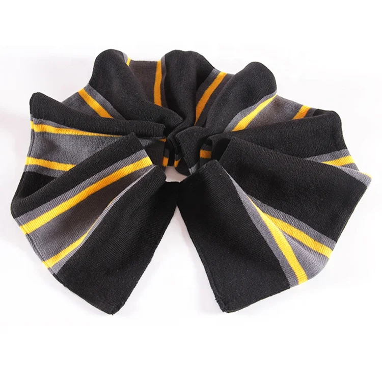 Soccer Fan Acrylic Knit Custom Made Football Scarf