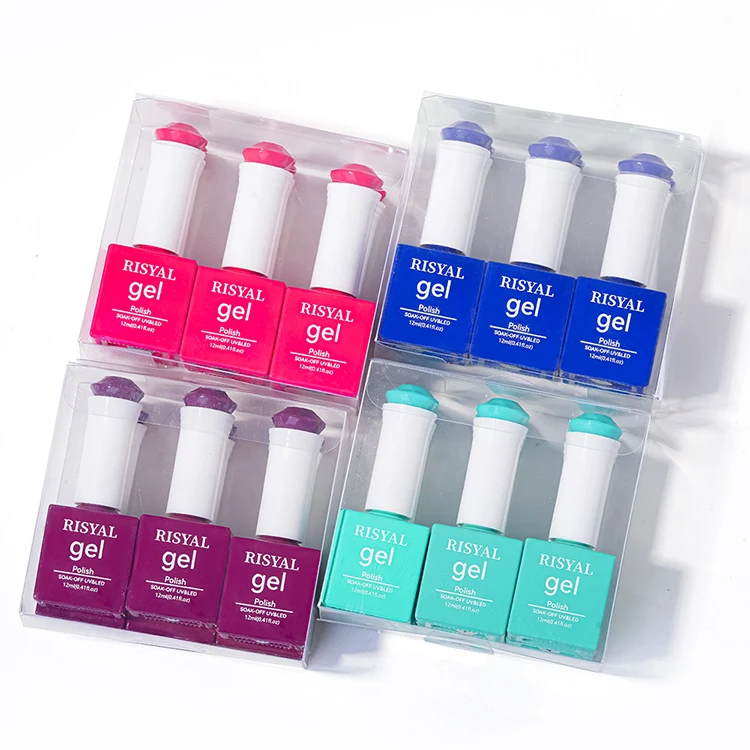 Huati Sifuli RubioAroma Professional Nail Color polish Long Lasting Semi Permanent 12ml 6pcs Uv Led very good Nail Gel Polish