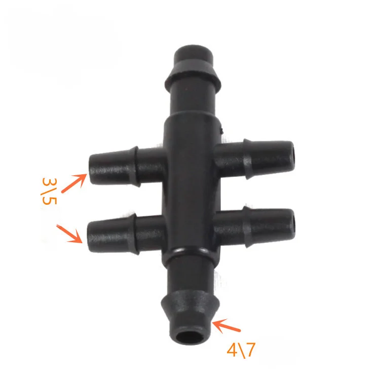 Six Way Water Divider Capillary Joint Drip Arrow Splitter 35 47 Capillary Water Divider Capillary Single Hook Double Hook