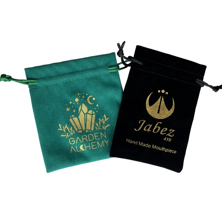 Миниатюрный образец парфюма с логотипом на заказ, бархатная сумка на шнурке с эфирным маслом, подарок, ювелирный замшевый мешочек на шнурке