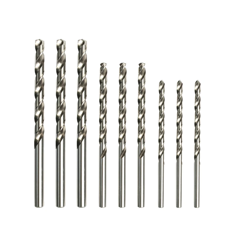 Zhongzuan Din340 Long shank hss twist drill bit for metal stainless steel wood drilling