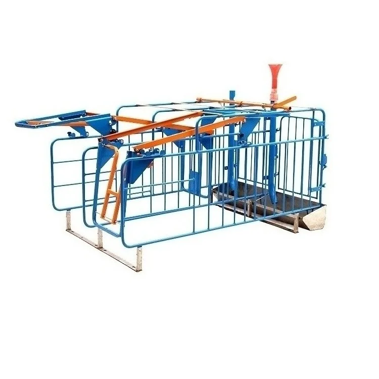 Pig breeding equipment gestation positioning column stalls for sows