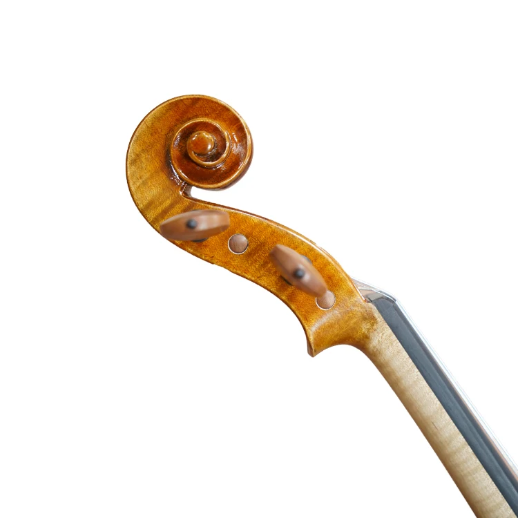 A75 оптовая продажа дерево из цельного дерева ручной работы профессиональная Студенческая 3/4 и 4/4 скрипка