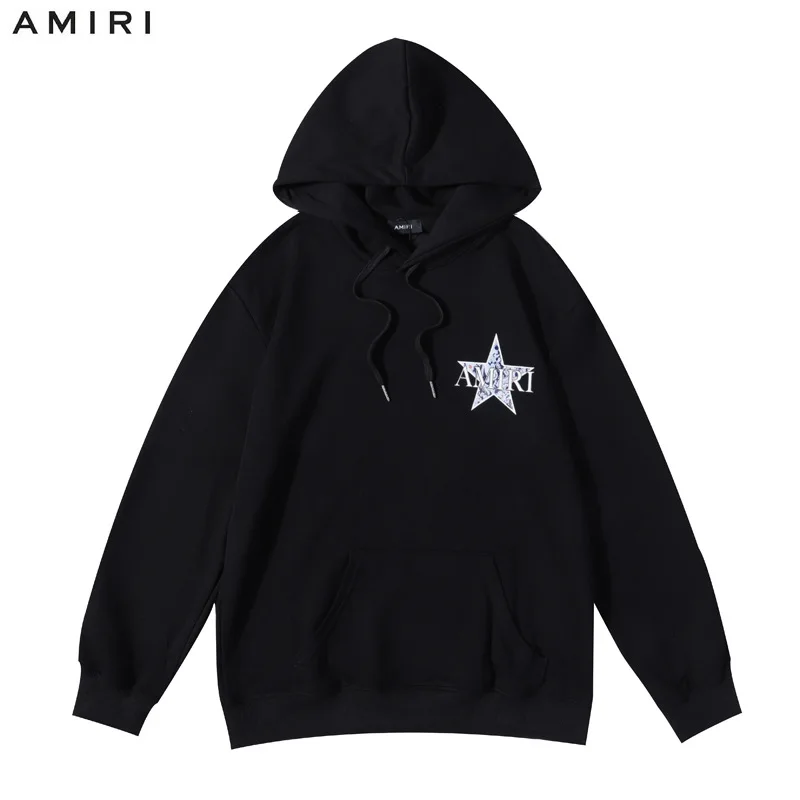 IHJ6389 young men hoodies 2021 autumn and winter clothes men hoodie star-shaped printing casual loose wholesale hoodies