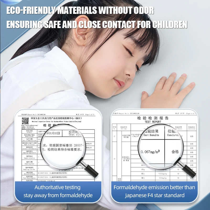 COXIDA Ergonomic Children Height Adjustable Desk And Chair Set With Bookshelf Home Furniture Wood Kids Study Table For Child