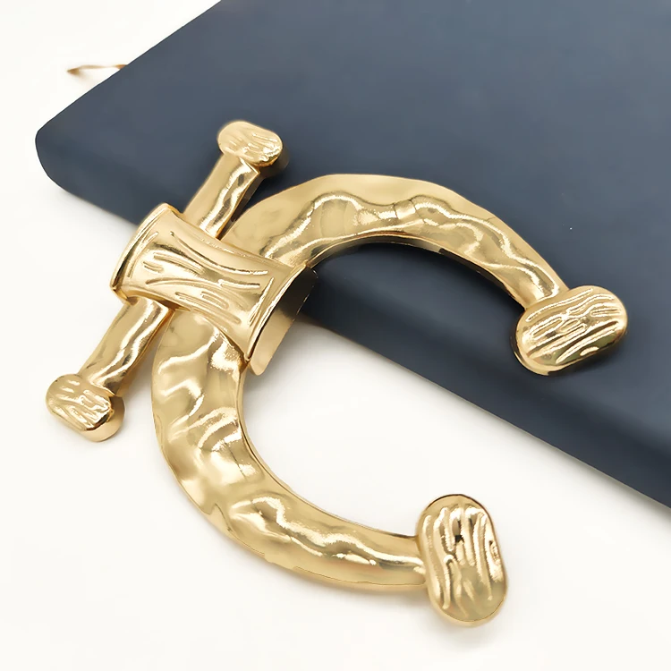 Custom Reusable Swimwear Bra Clip Underwear Decorative Accessories Rust Resistant Rose Gold Alloy Bikini Buckle For Swimwear