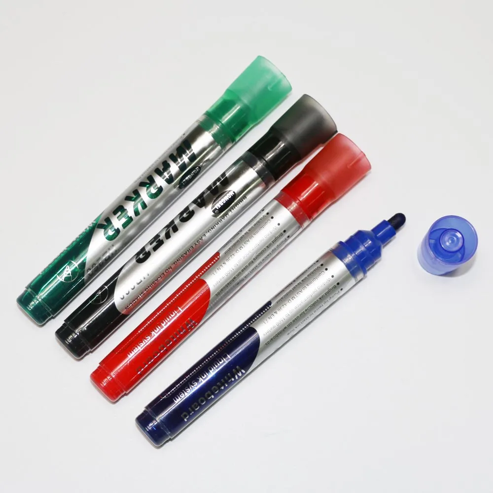 Whiteboard Marker Manufacturers Colored Bullet Tip Erasable Whiteboard Markers