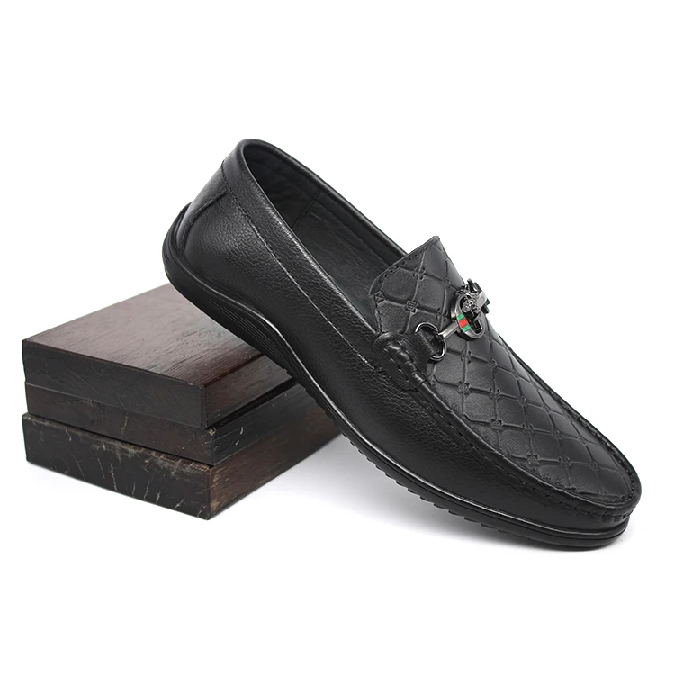 Factory Manufacturer Anti-slio Hard-wearing Loafer Shoes Men Luxury Dress Shoes Leather Shoes