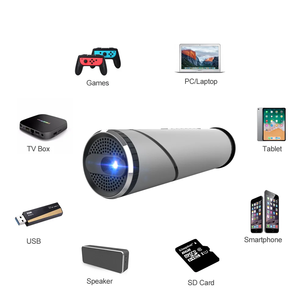 Карманный проектор голограммы 4d 7d 3d для телефона