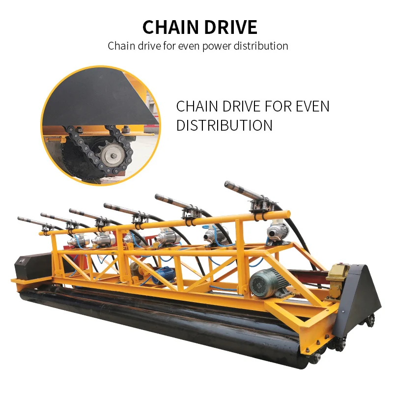 Дорожное тротуарное оборудование бетоноукладчик бетонная роликовая стяжка для продажи