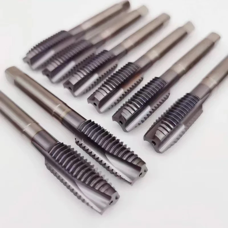 Machine Spiral Point Straight Fluted Screw Thread Metric Plug Hand Tap Drill Tools