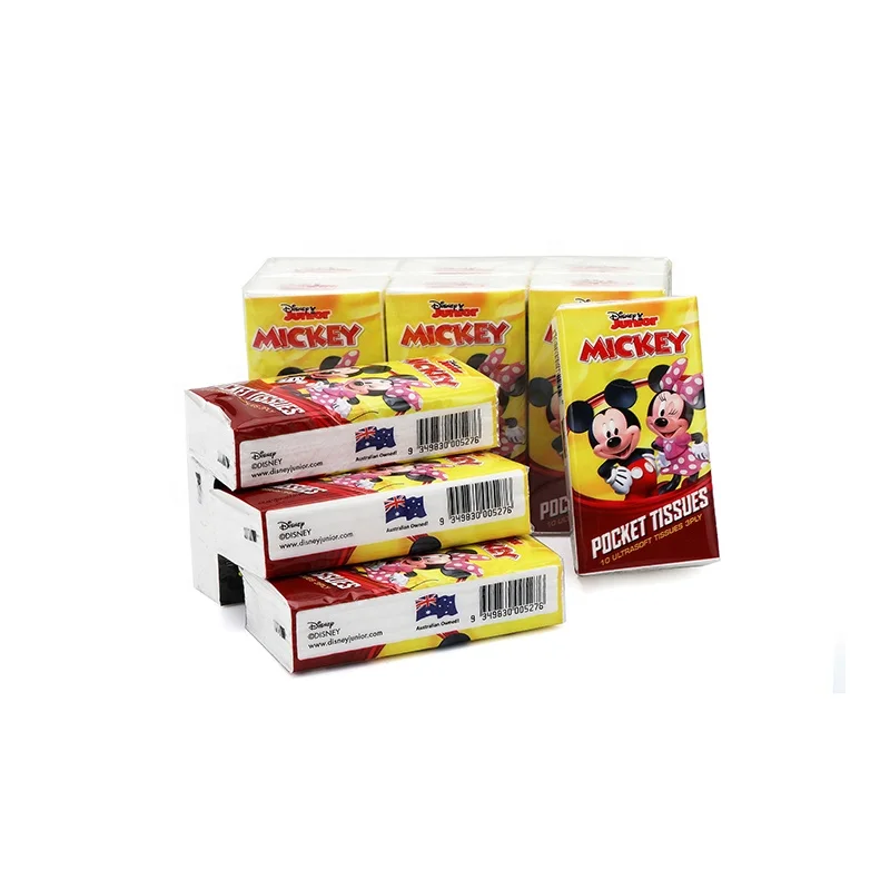 3-ply Pocket Packs Facial Tissues  60 Packs Of 10 Tissues Soft Travel Pocket Tissue Packs