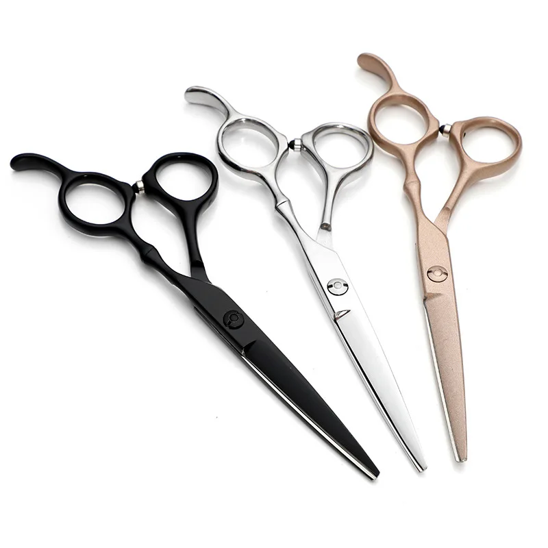 F112 5.5-Inch & 6.0-Inch Beauty and Hair Scissors Set Flat Scissors for Hair Cutting Tools