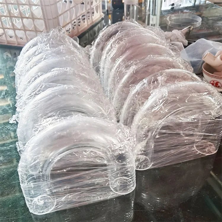 Rigid Clear Acrylic Tubing 500mm For Water Liquid Cooling Plastic Tube