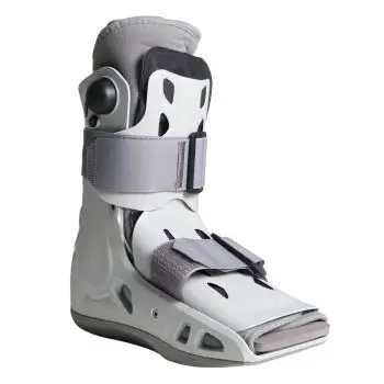 Short Air Ankle Walker Boot Medical-Grade Orthopedic Foot Cast Brace for Sprained Ankle Broken Foot Toe Injury