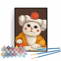 Hot Sale Cheap Wall Arts DIY Canvas Painting Eco Friendly Animal Art Wall Decor Bedroom Oil Painting By Numbers