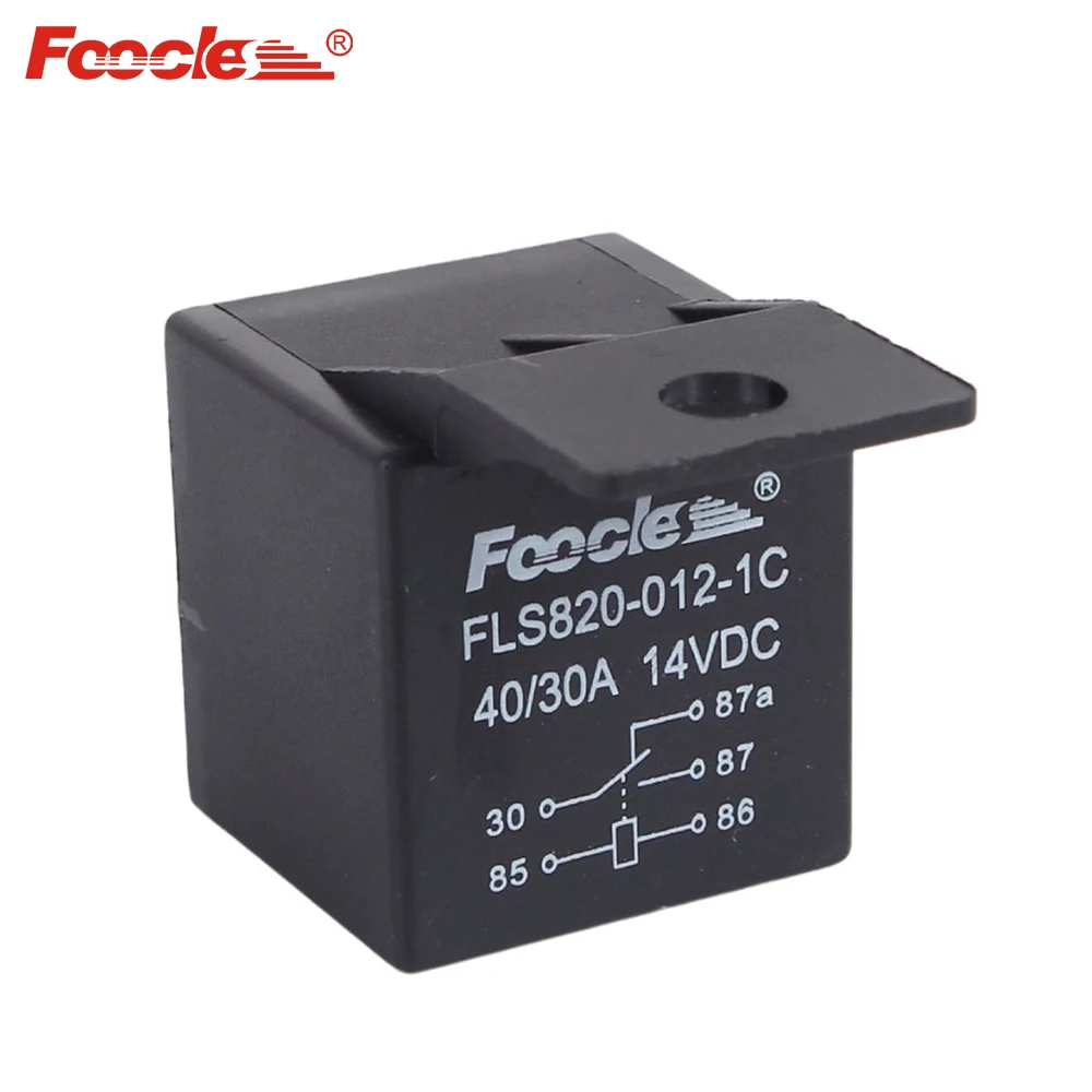 Auto relays 12V AgSno2 contacts 30A 40A 4 pins 5pins Auto-Relais