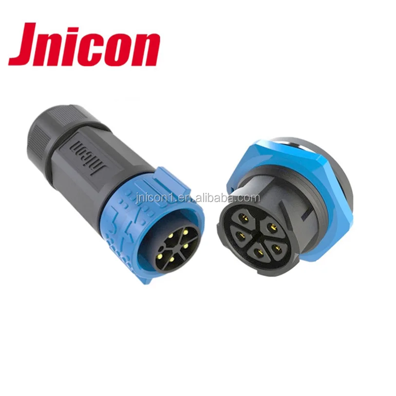 
Jnicon m25 2 3 4 5 3+9 2+20 Pin IP67 Waterproof Power Signal Connector for LED Display 