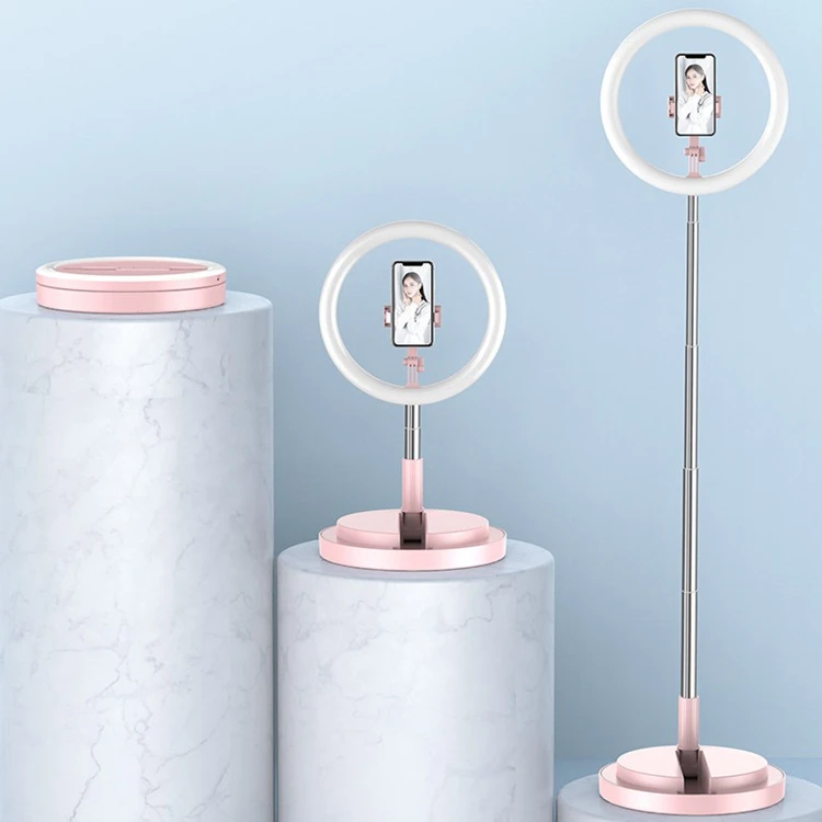 Integrated Folding Fill Light Third Gear Adjust Mobile Phone Live Light Anchor Beauty LED circle ring light