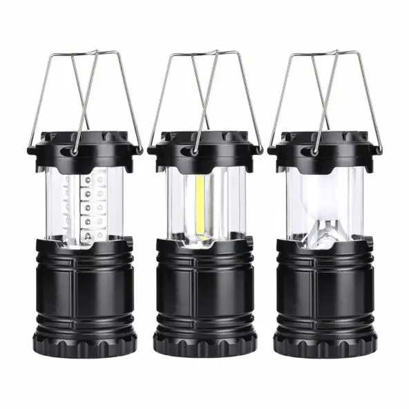 Bright Extendable Switch 30LEDs 3AA Battery emergency Lamps Portable Outdoor LED Camping Lantern Light