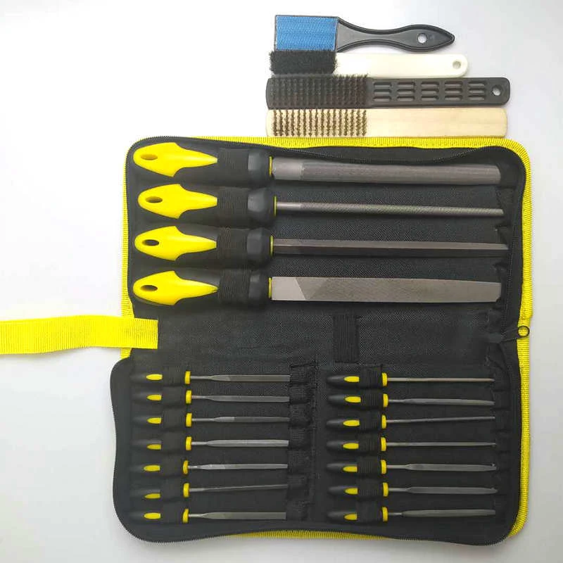Original the 19pcs file set with kit is a must-have for handcrafting enthusiasts for wood carving, jade and metal grinding