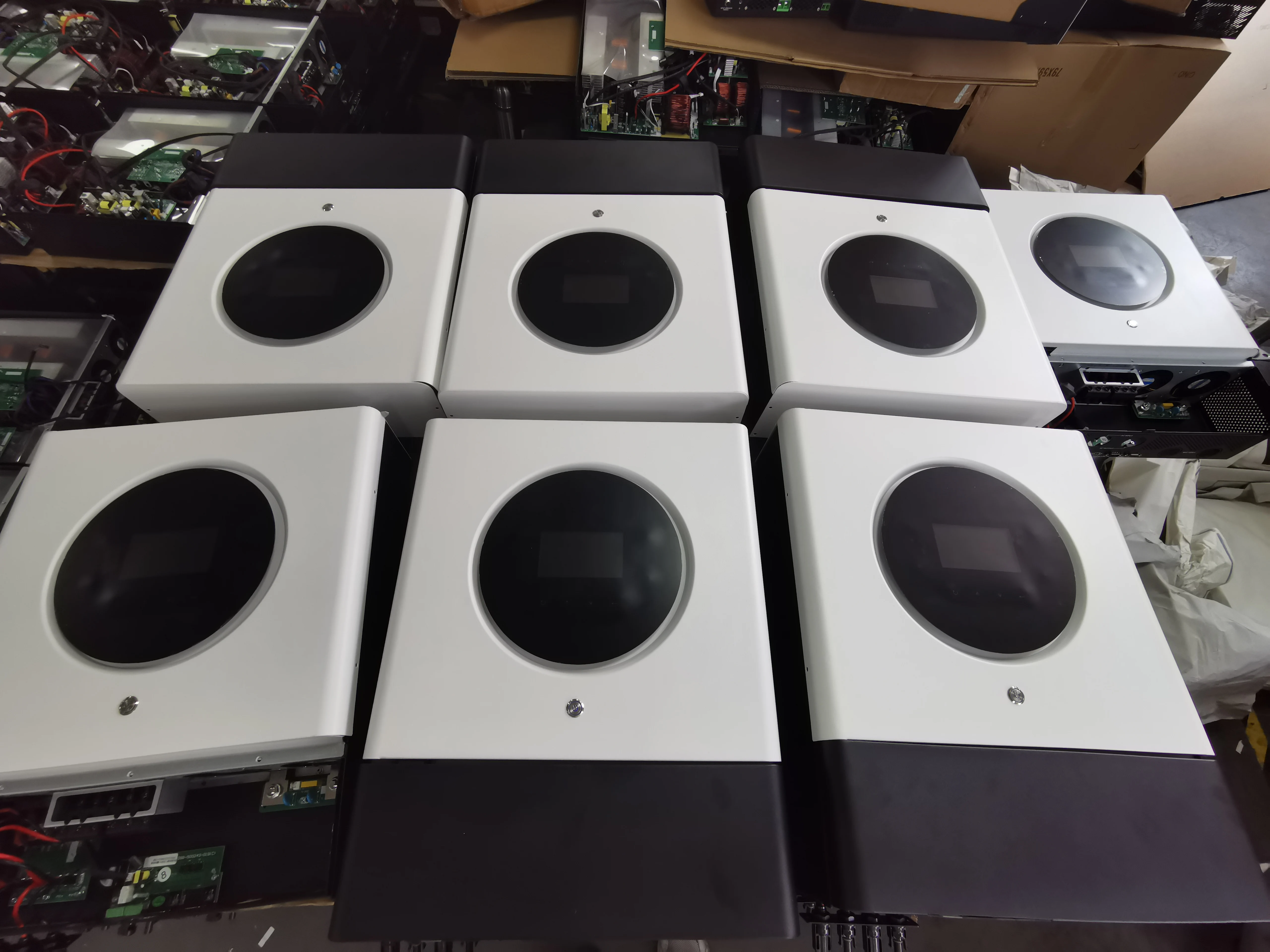 OUYAD Max II 8000KW off grid hybrid solar inverter WiFi built in monitoring work without batteries