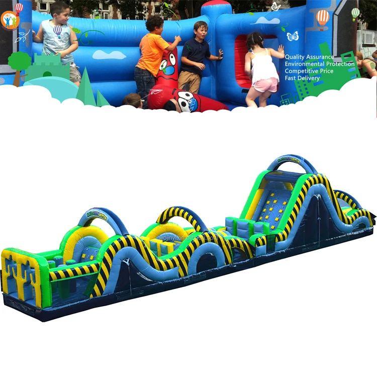 super inflatable obstacle course