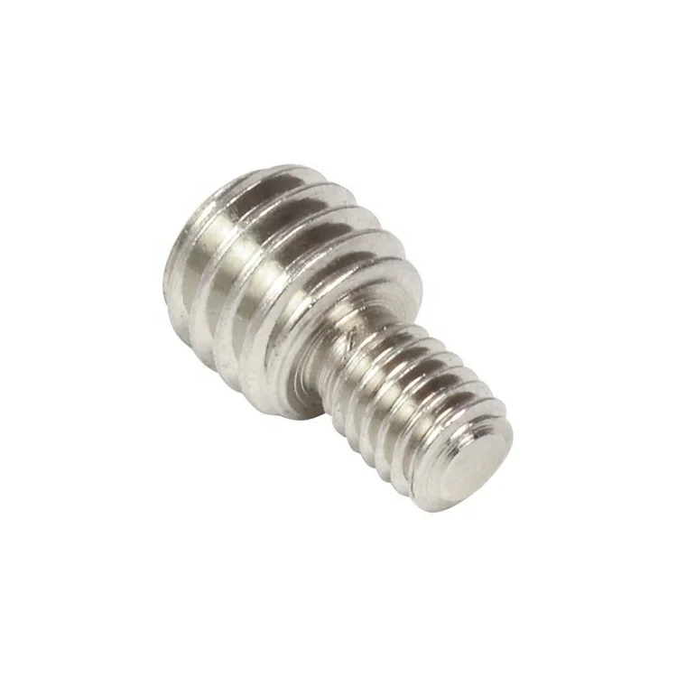 Custom made double dual sided threaded joint connecting screw