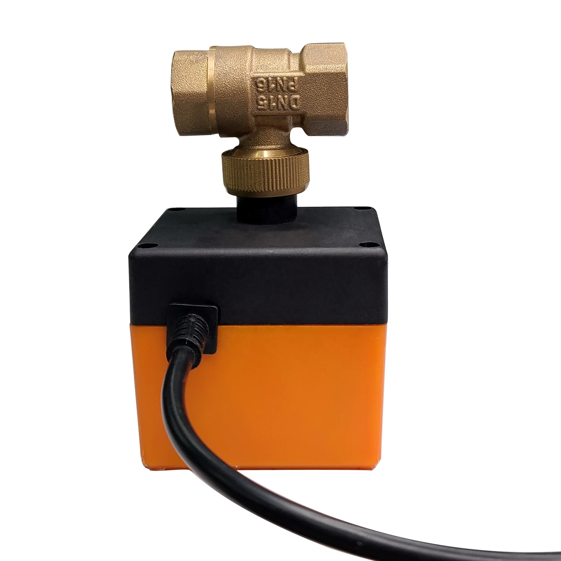 Автоматический Смарт-клапан с Wi-Fi, из нержавеющей стали, латуни, с моторизованным управлением потоком, Интеллектуальный Wi-Fi водяной запорный клапан