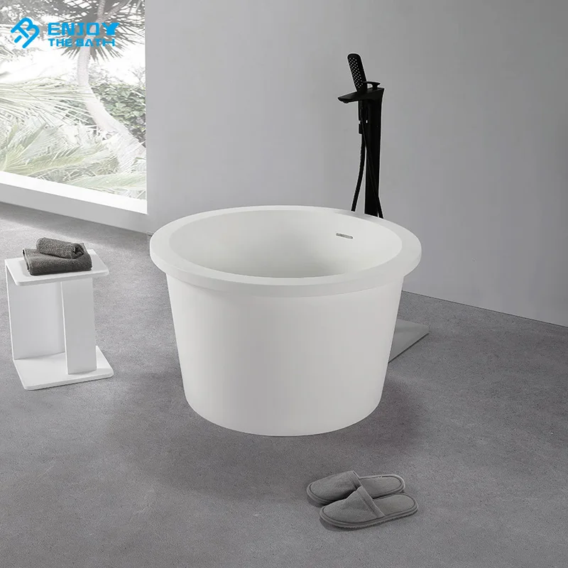 Luxury  freestanding artificial stone baby bathtub Baby Children Body Soaking solid surface  Bath tub