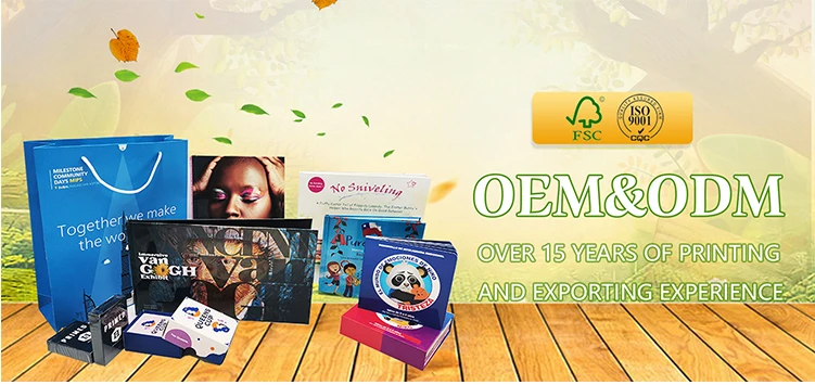Factory Custom Publishing Overseas Make My Own Kids Hard Cover Hardback Comic Picture Children Book Printing