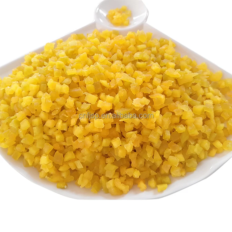 
2021 Wholesale High Quality Hot Air Drying Fruits Iqf Mango Diced 