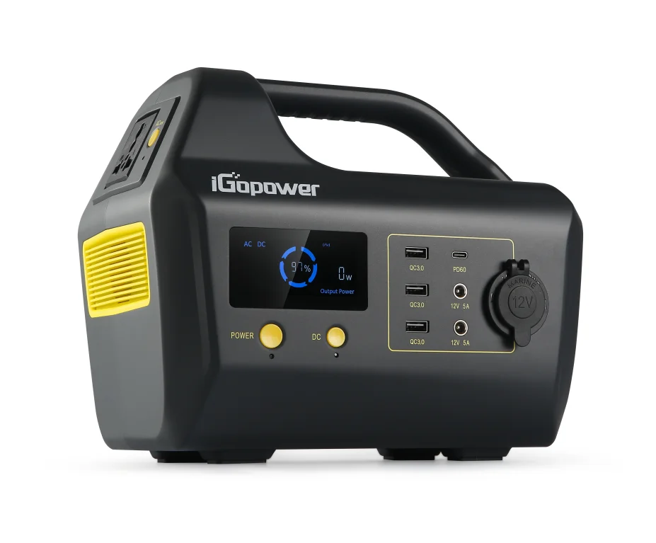 Ноутбук 500 Вт 300 288Wh Синусоидальная волна 300 Вт, работающего на постоянном токе 12 В в солнечных батарей Power Bank аварийная станция