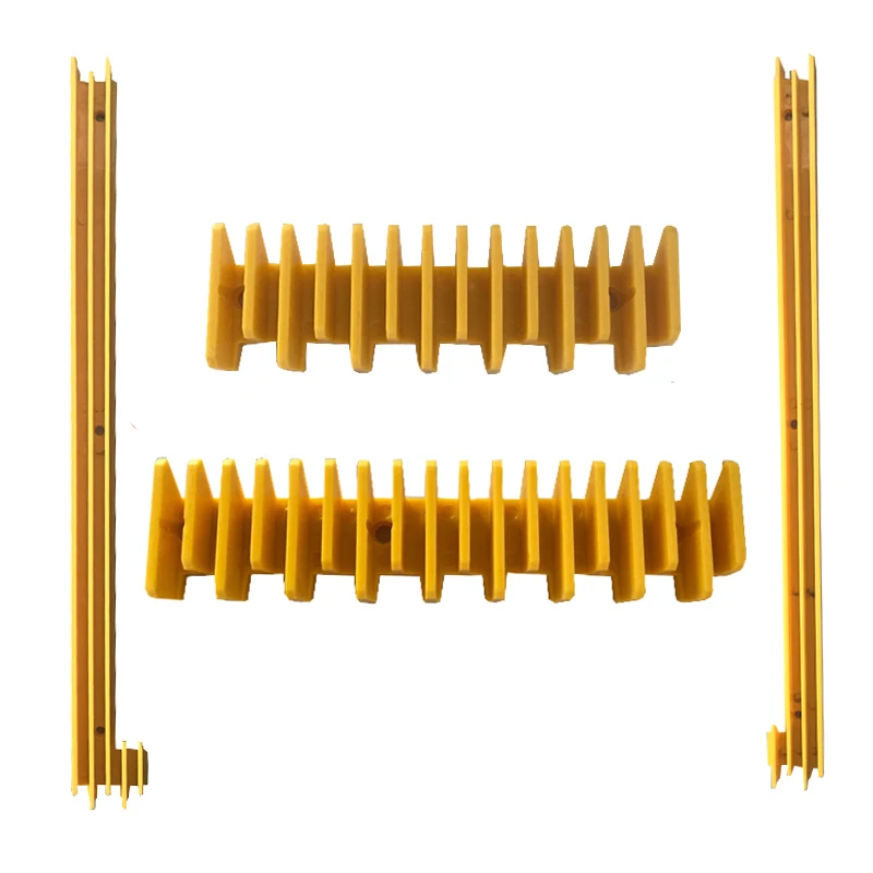 645B028H02  Escalator Demarcation Moving Walk Step Plastic Line Yellow