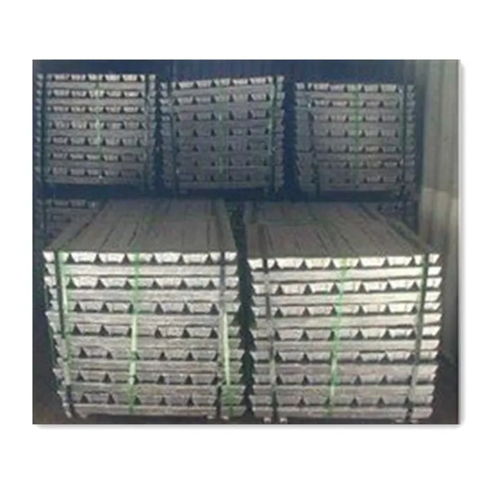 Zinc Metal Ingots Pure Zinc Ingot 99.99% 99.995% Zinc Ingots